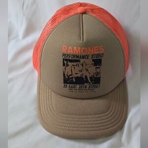 American Eagle Ramones Band Snapback Trucker Hat O/S